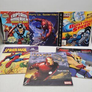 COMIC BOOK & SUPER HEROES Lot of Children's Books - BK001